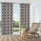 Hickory - Black,Brown Abstract & Geometric,Floral Upholstery Fabric 54 Inches"